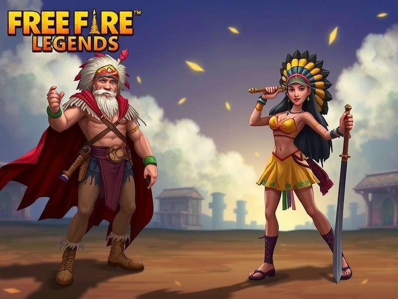 Indian characters in Free Fire Indian Legends